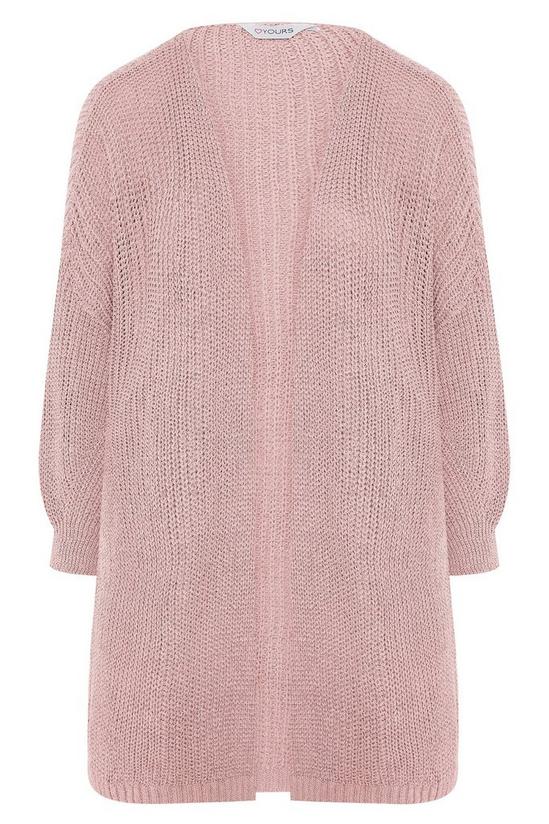 Yours Balloon Sleeve Loose Knit Cardigan 2