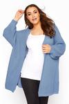 Yours Oversized Balloon Sleeve Knitted Cardigan thumbnail 1