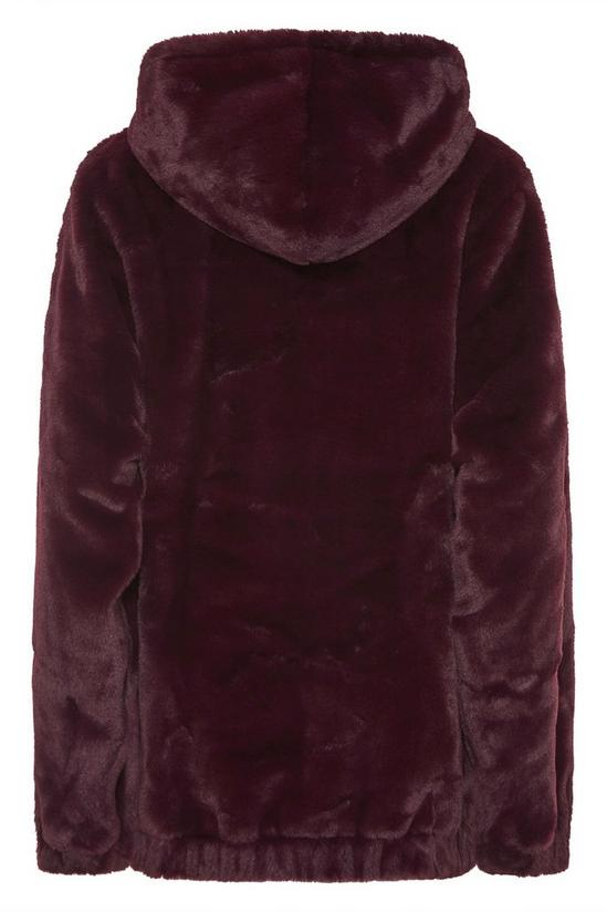 Long Tall Sally Tall Oversized Faux Fur Jacket 3