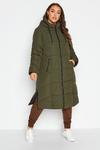Yours Longline Hooded Puffer Coat thumbnail 1