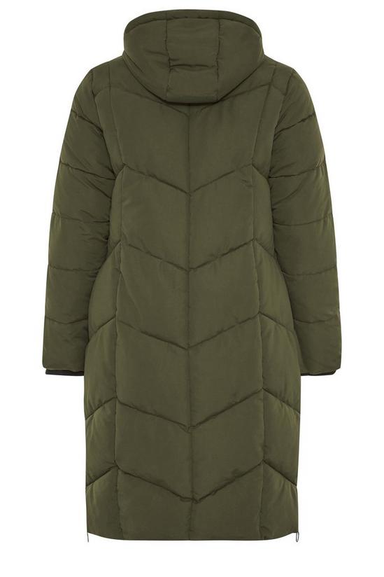 Yours Longline Hooded Puffer Coat 2