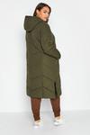 Yours Longline Hooded Puffer Coat thumbnail 5