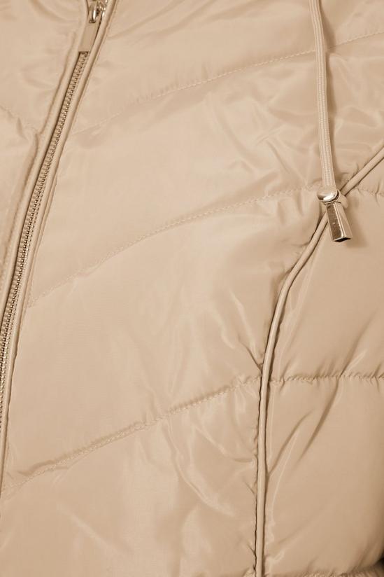 Yours Panelled Puffer Coat 4