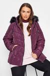 Yours Panelled Puffer Jacket thumbnail 1