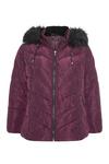 Yours Panelled Puffer Jacket thumbnail 2