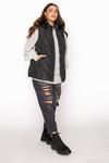 Yours Faux Fur Hood Padded Gilet thumbnail 5