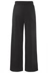 Yours Button Crepe Wide Leg Trousers thumbnail 4