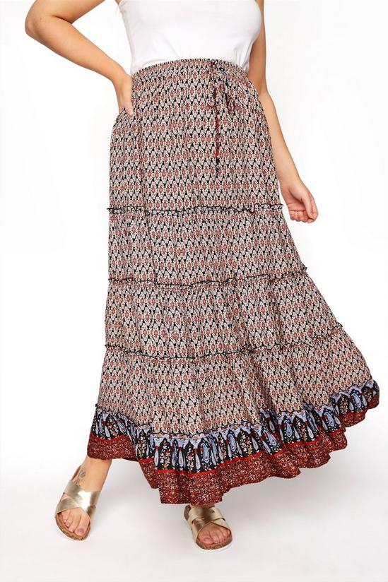Yours Tiered Gypsy Maxi Skirt 4