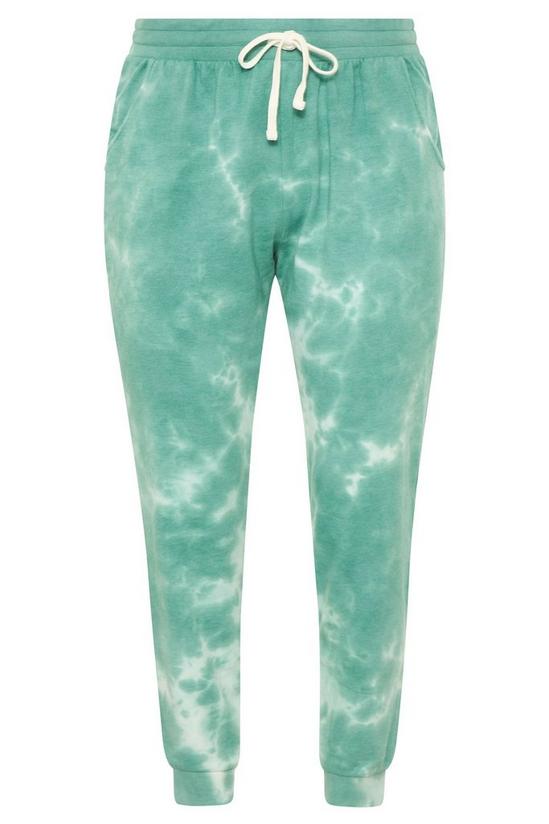 Yours Green Tie Dye Joggers 2