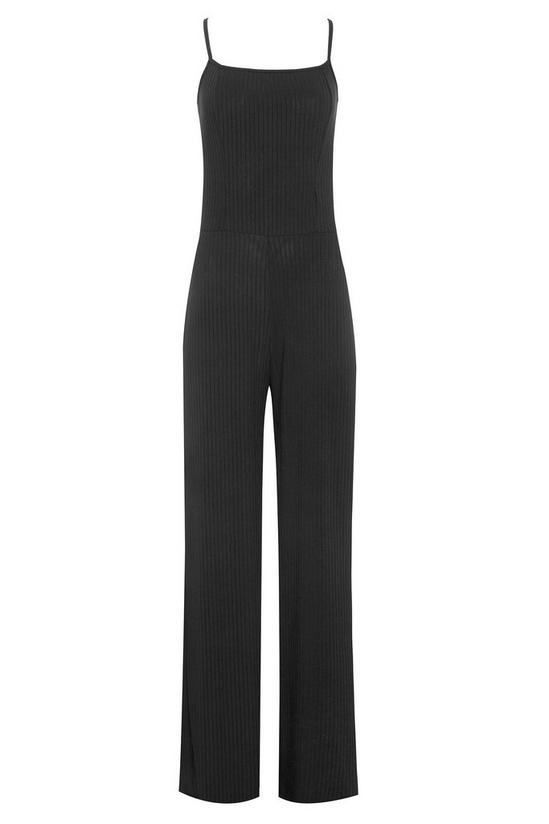 Long Tall Sally Tall Ribbed Wide Leg Jumpsuit 2