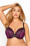 Yours Lace Trim Padded Bra thumbnail 1