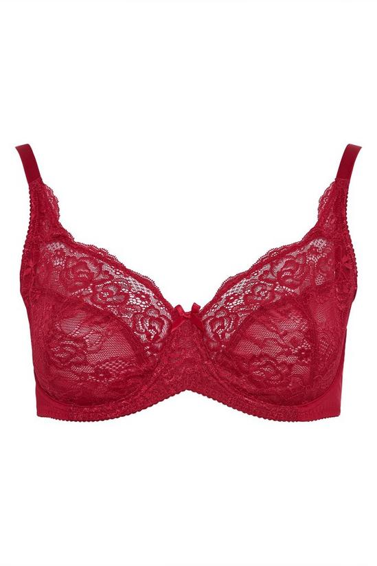 Yours Stretch Lace Non-Padded Underwired Bra 2