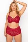 Yours Stretch Lace Non-Padded Underwired Bra thumbnail 5