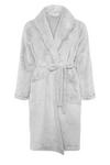 Yours Shawl Collar Dressing Gown thumbnail 2