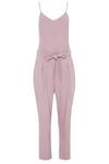 Long Tall Sally Tall Sleeveless Belted Jumpsuit thumbnail 2