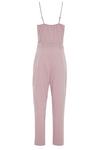 Long Tall Sally Tall Sleeveless Belted Jumpsuit thumbnail 3