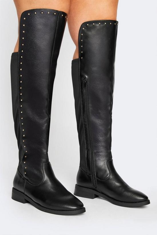 Yours Extra Wide Fit Over The Knee Boots 1