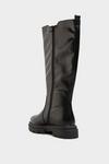 Yours Extra Wide Fit Knee High Cleated Boots thumbnail 4