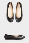 Yours Extra Wide Fit Ballet Pumps thumbnail 3