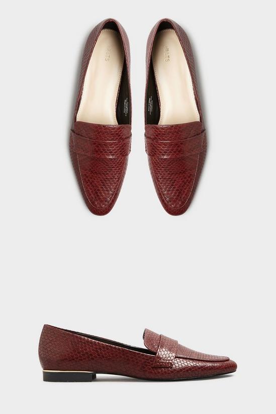 Long Tall Sally Metal Trim Loafers 3