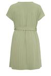 Yours Ribbed Belted Dress thumbnail 3