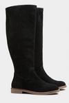 Long Tall Sally Suede Knee High Boots thumbnail 1