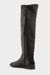 Long Tall Sally Faux Leather Stretch Knee High Boots thumbnail 4