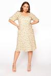 Yours Puff Sleeve Dress thumbnail 1