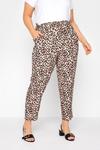 Yours Tapered Harem Trousers thumbnail 1