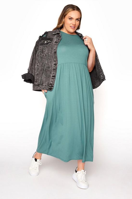 Yours Throw On T-shirt Maxi Dress 3