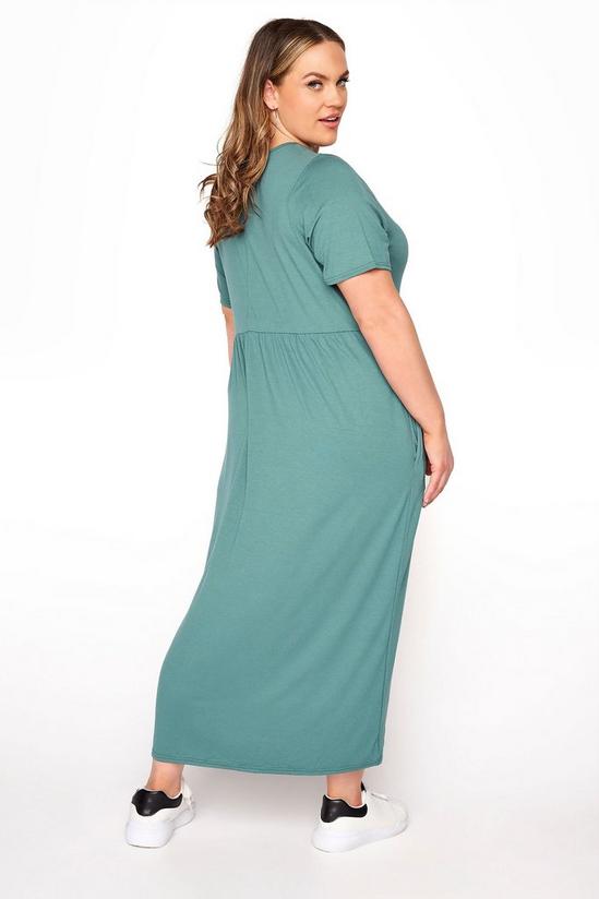 Yours Throw On T-shirt Maxi Dress 4