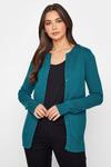 Long Tall Sally Tall Knitted Crew Neck Cardigan thumbnail 1