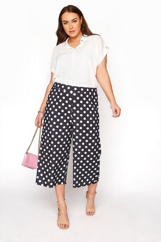 Yours Wide Leg Culottes 1