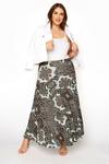 Yours Tiered Maxi Skirt thumbnail 1