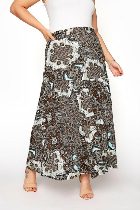 Yours Tiered Maxi Skirt 5