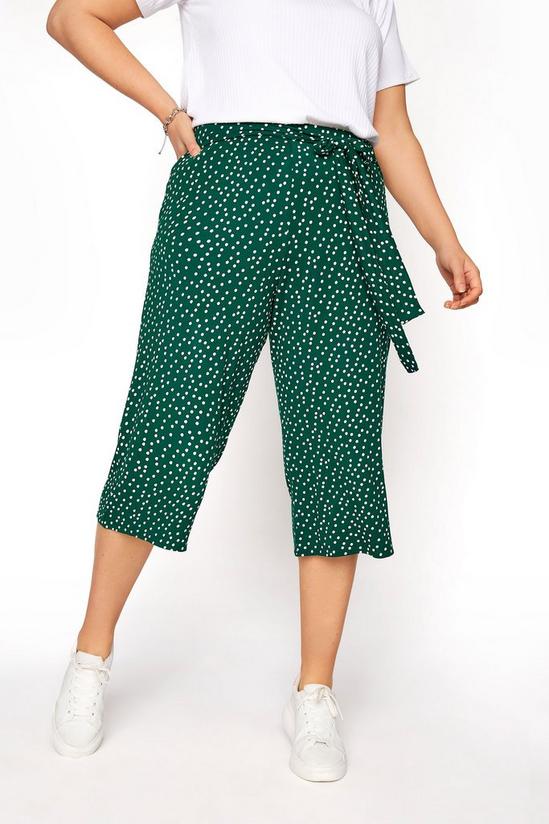 Yours Tie Waist Culottes 5
