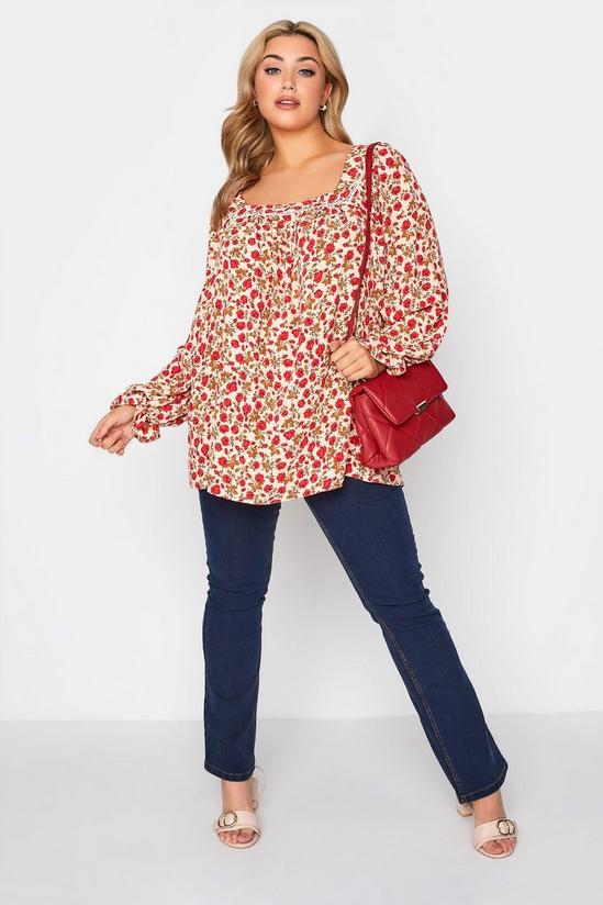 Yours Square Neck Blouse 5