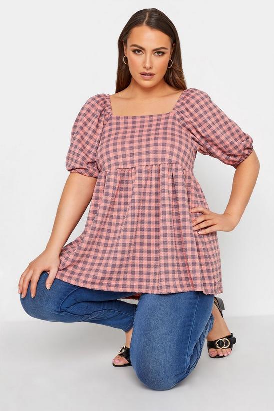 Yours Square Neck Smock Top 1