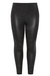 Yours Coated Stretch Leggings thumbnail 2