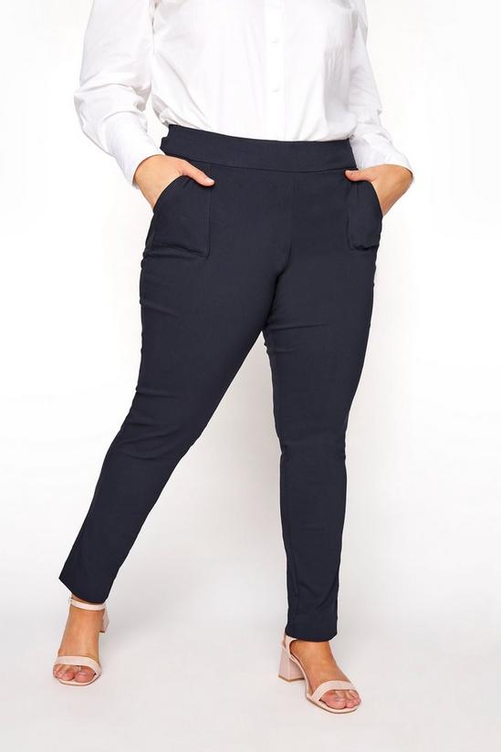 Yours Bengaline Stretch Trousers 1