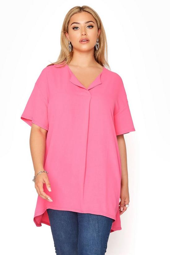 Yours Pleated Front Blouse 1