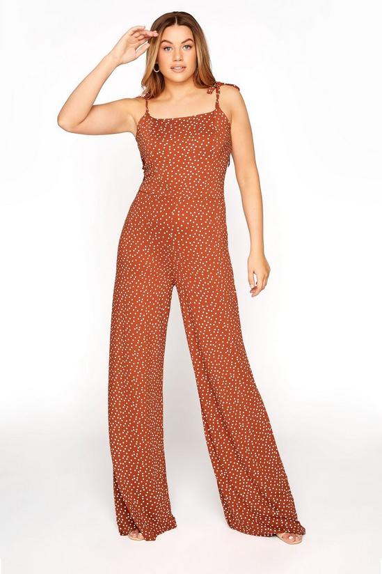 Long Tall Sally Tall Tie Shoulder Jumpsuit 1