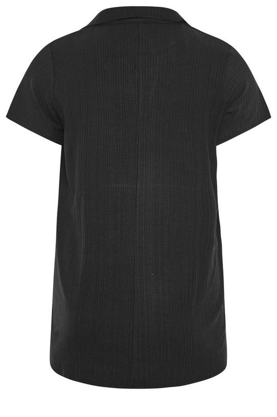 Yours Polo Neck Ribbed Shirt 3