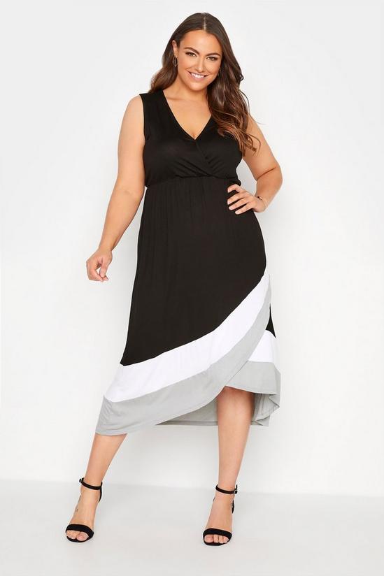 Yours Wrap Front Midaxi Dress 4