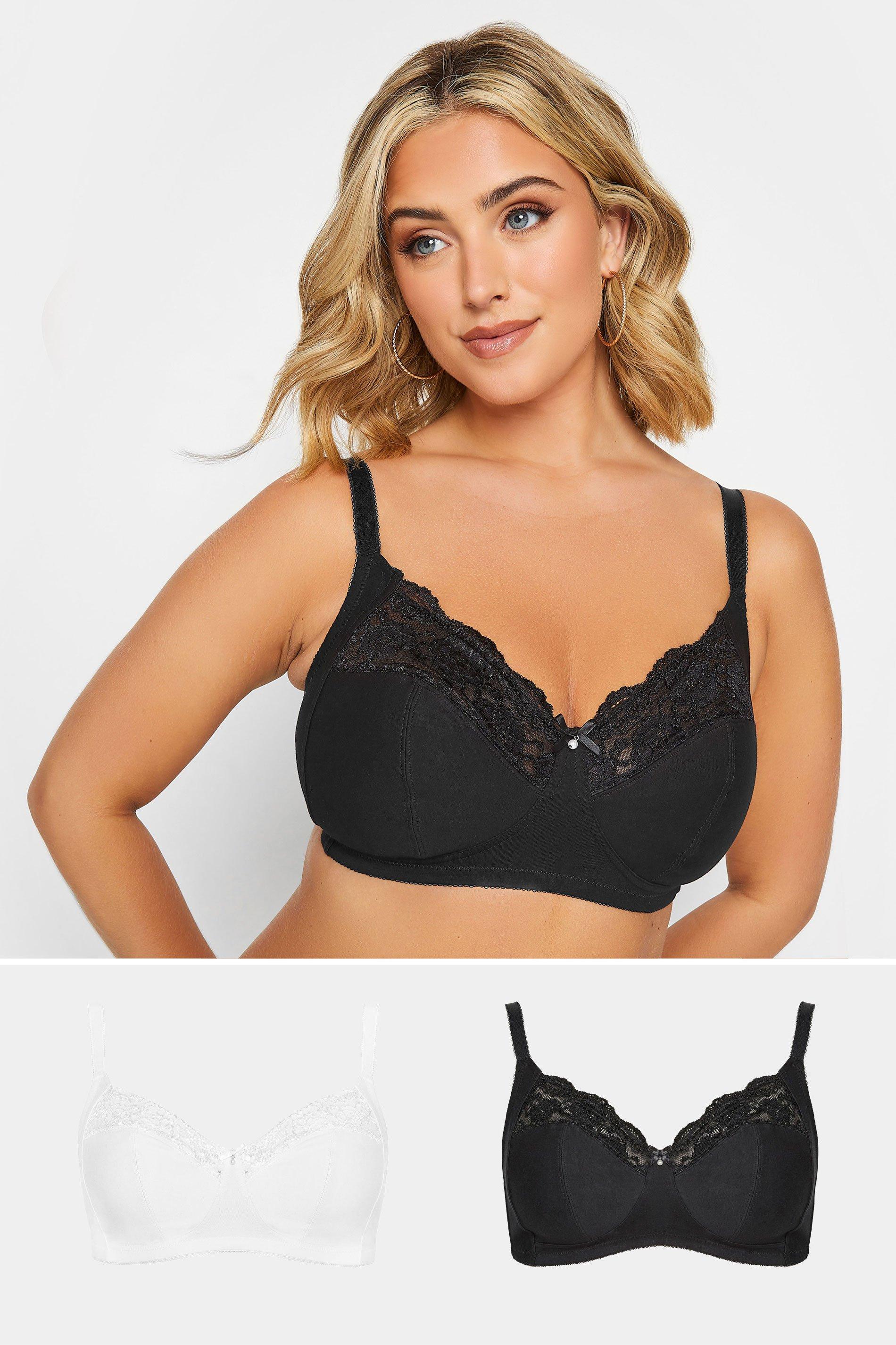 2 PACK Non-Wired Soft Cup Bras