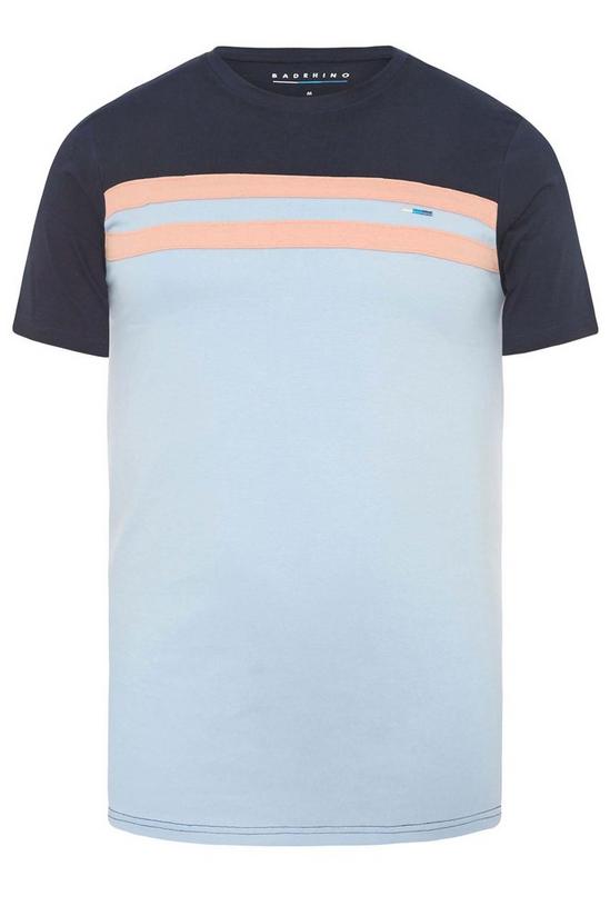 BadRhino Cut & Sew Stripe T-Shirt 2