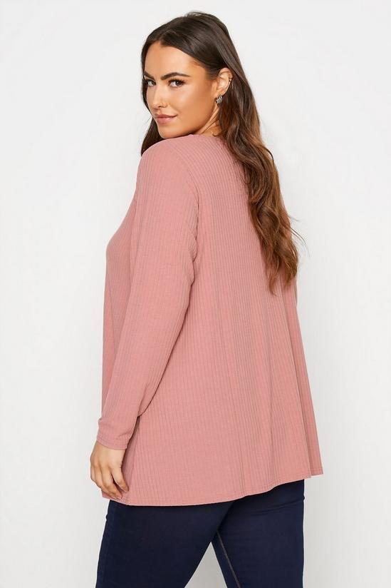 Yours Long Sleeve Ribbed Top 5