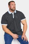 BadRhino Striped Polo Shirt thumbnail 1