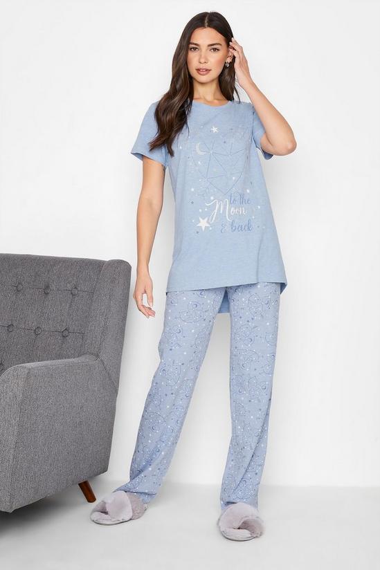 Long Tall Sally Slogan Pyjama Set 1