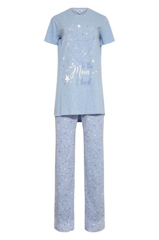 Long Tall Sally Slogan Pyjama Set 2
